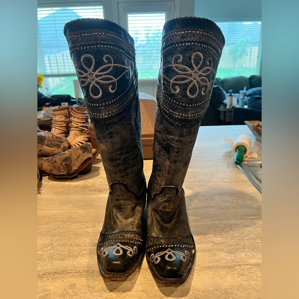 Corral Women’s Tall Cowboy Boots 8M